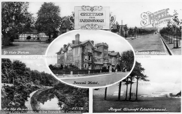 Photo of Farnborough, Composite c.1928