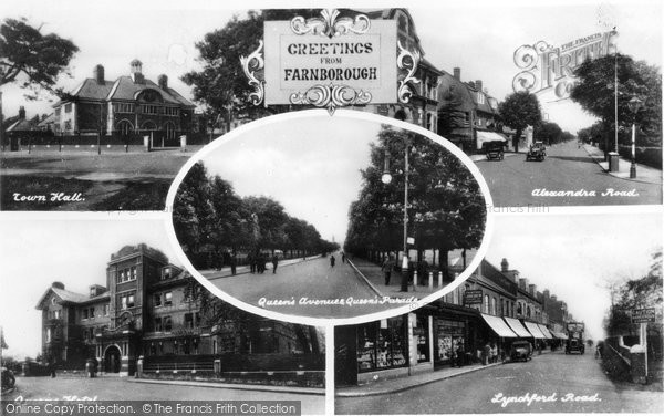 Photo of Farnborough, Composite c.1928