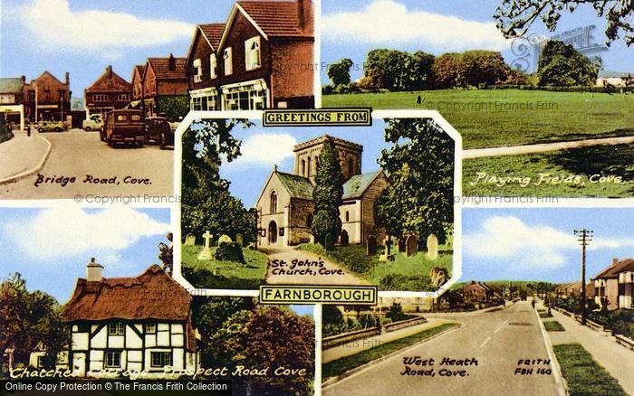 Photo of Farnborough, Composite c.1965