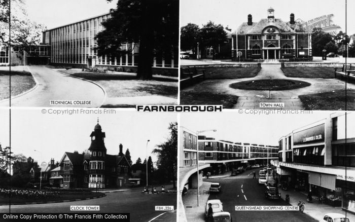 Photo of Farnborough, Composite c.1965