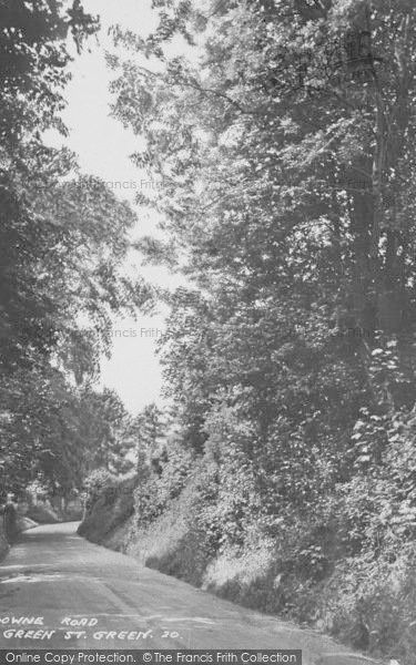 Photo of Farnborough, Downe Road c.1950