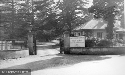 Entrance To Kings College Hospital Training School, High Elms c.1955, Farnborough