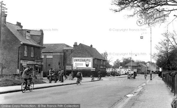Photo of Farnborough, Farnborough Road c.1955