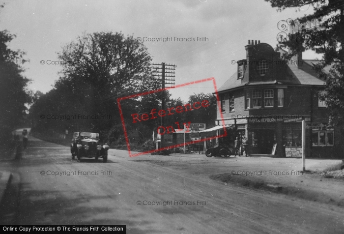 Photo of Farnborough, Farnborough Road, Pinewood Corner 1924