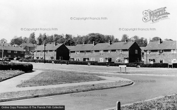 Photo of Farnborough, Fox Lane Estate, Clayton Road c.1960