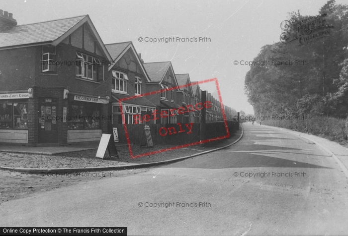Photo of Farnborough, Highgate Lane 1932