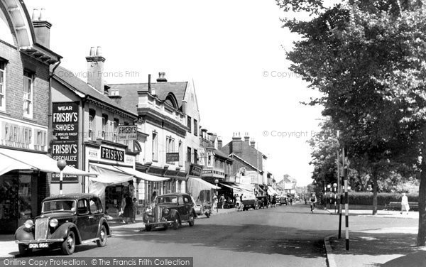 Photo of Farnborough, Lynchford Road c.1955