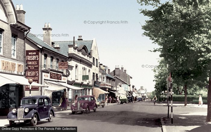 Photo of Farnborough, Lynchford Road c.1955
