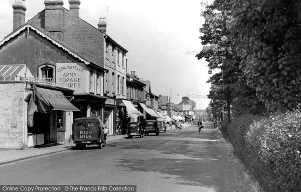 Photo of Farnborough, Lynchford Road c.1955