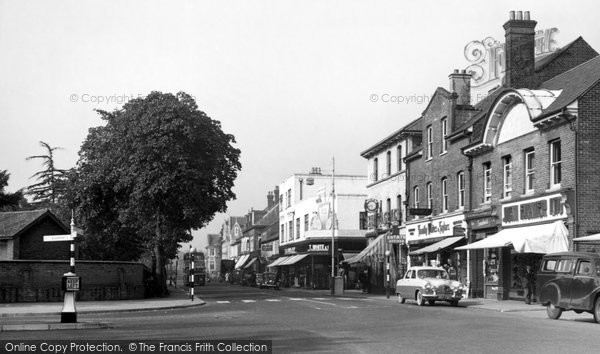 Photo of Farnborough, Lynchford Road c.1960