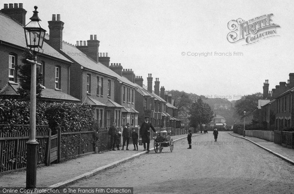 Photo of Farnborough, Milk Float, High View Road 1913