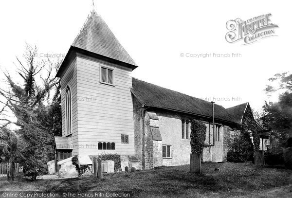 Photo of Farnborough, Old Parish Church 1897