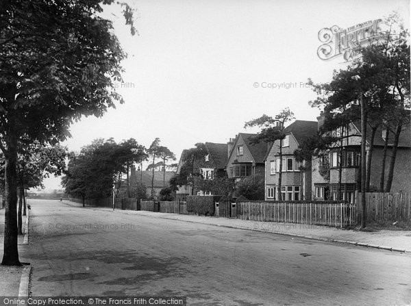 Photo of Farnborough, Osborne Road 1925