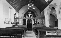 Parish Church Interior 1923, Farnborough