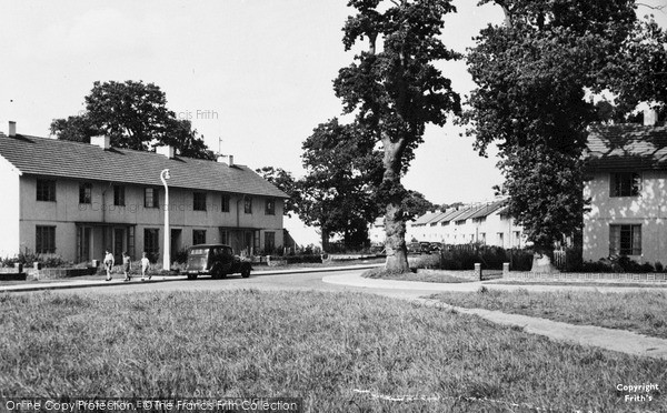 Photo of Farnborough, Pyestock Estate c.1960