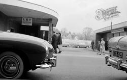 Queensmead Shopping Centre Car Park 1962, Farnborough