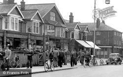 Shops In Farnborough Road c.1955, Farnborough