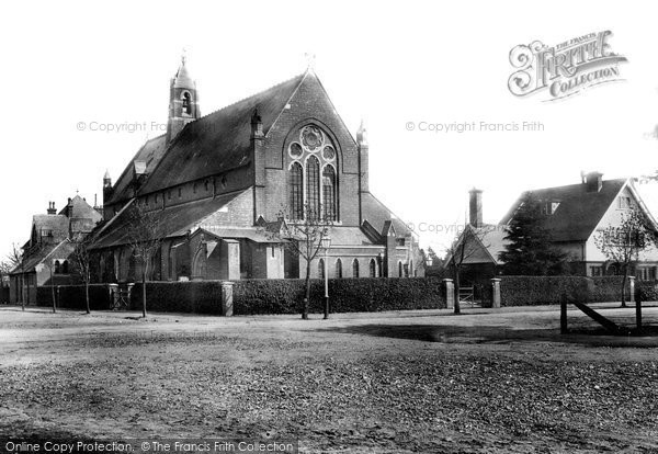 Photo of Farnborough, St Mark's Church 1897