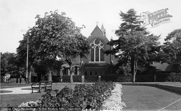 Photo of Farnborough, St Mark's Parish Church c.1955