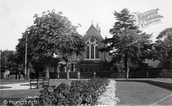 St Mark's Parish Church c.1955, Farnborough