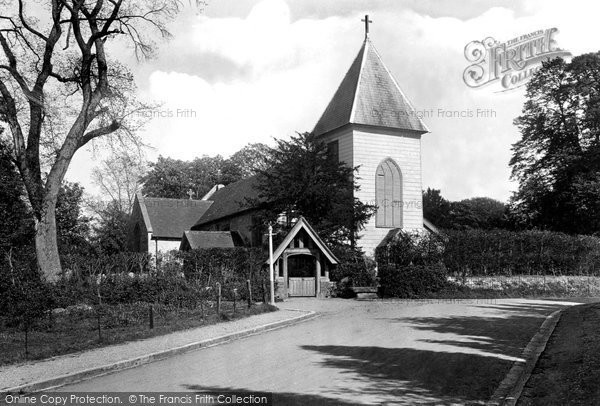 Photo of Farnborough, St Peter's Church 1921