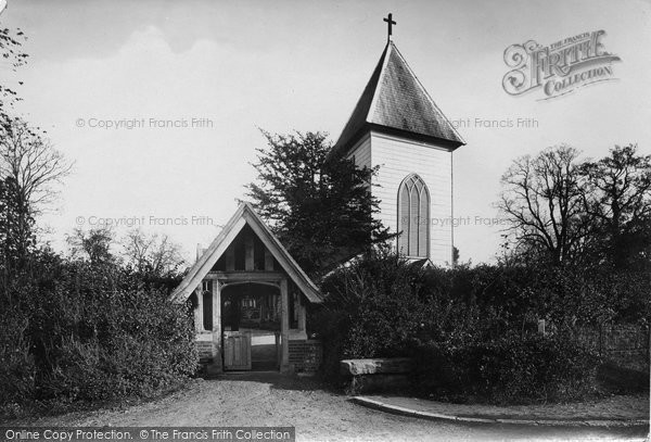 Photo of Farnborough, St Peter's Church 1923