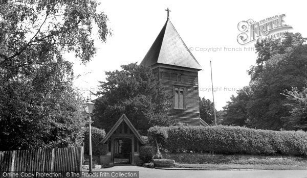 Photo of Farnborough, St Peter's Church c.1955