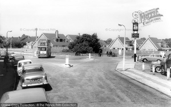Photo of Farnborough, The Bus Terminus c.1965