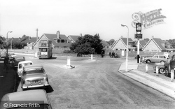 The Bus Terminus c.1965, Farnborough