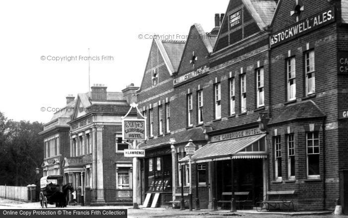 Photo of Farnborough, The Cambridge Hotel 1903