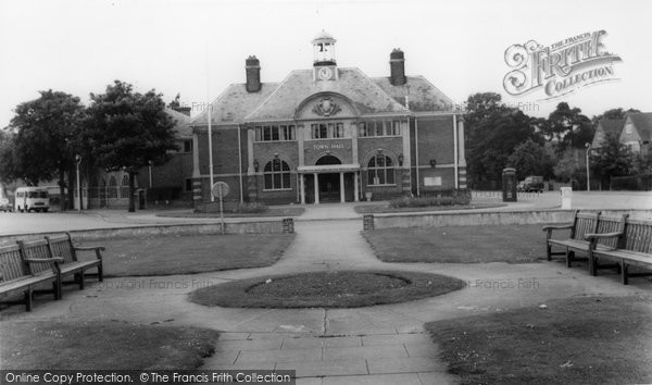 Photo of Farnborough, Town Hall c.1965