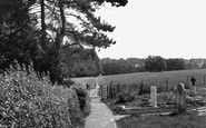 Farnborough, view from the Church c1955