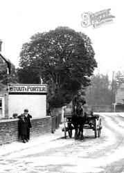 A Delivery Horse And Cart 1905, Farncombe