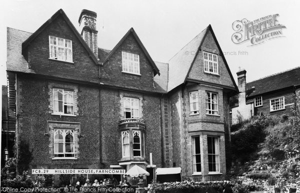 Photo of Farncombe, Hillside House c.1965