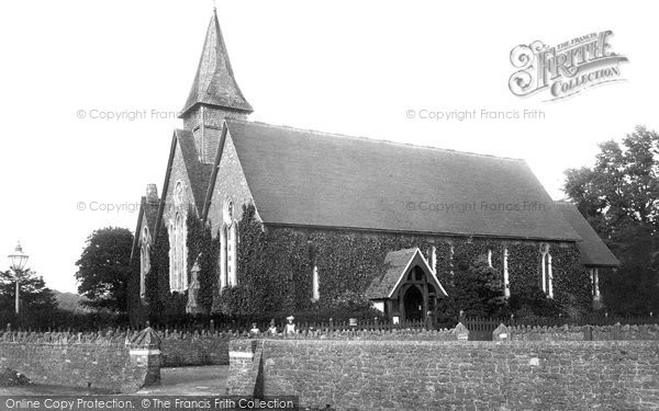 Photo of Farncombe, St John's Church 1895