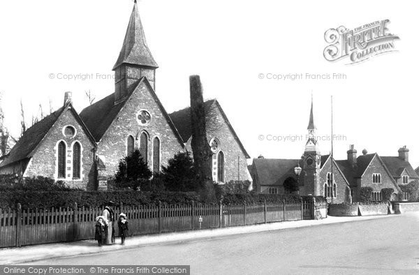 Photo of Farncombe, St John's Church And Schools 1905