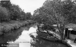 The River Wey c.1965, Farncombe