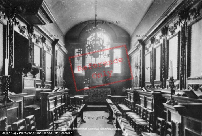 Photo of Farnham, Castle, Chapel Interior 1899