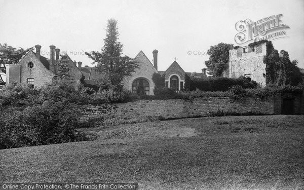 Photo of Farnham, Castle From The Park 1895