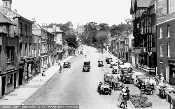Photo of Farnham, Castle Street 1924