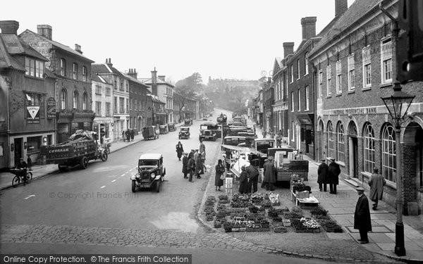 Photo of Farnham, Castle Street 1932