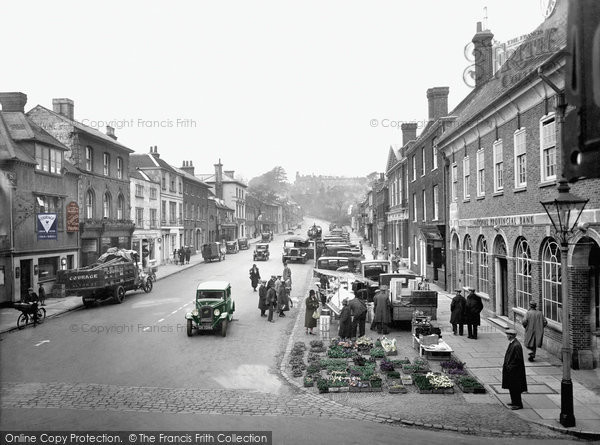 Photo of Farnham, Castle Street 1932