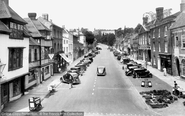 Photo of Farnham, Castle Street 1936