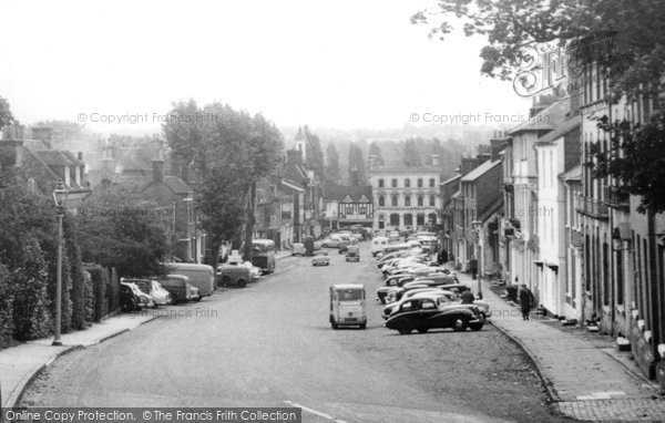Photo of Farnham, Castle Street c.1955