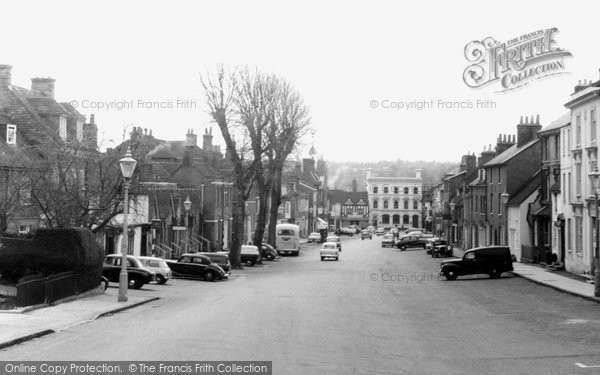 Photo of Farnham, Castle Street c.1960