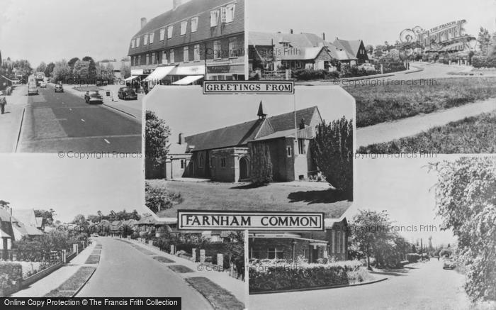 Photo of Farnham Common, Composite c.1965