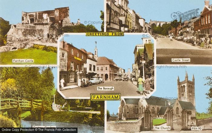 Photo of Farnham, Composite c.1960