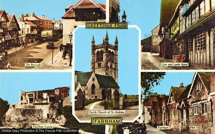 Photo of Farnham, Composite c.1965