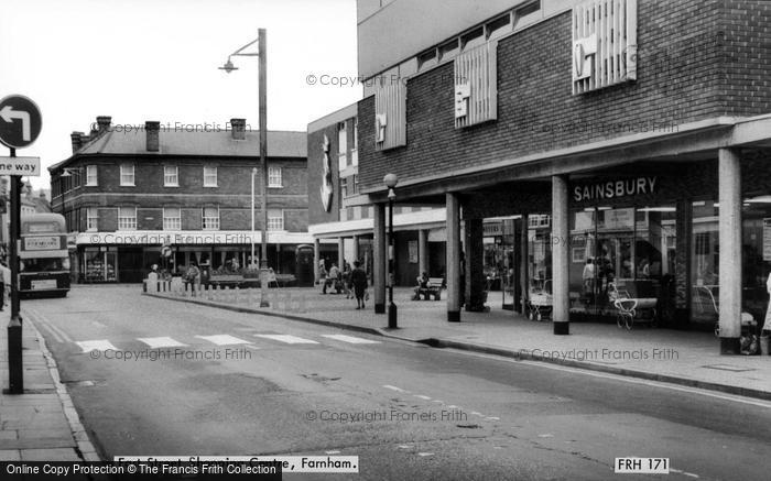 Photo of Farnham, East Street Shopping Centre c.1965