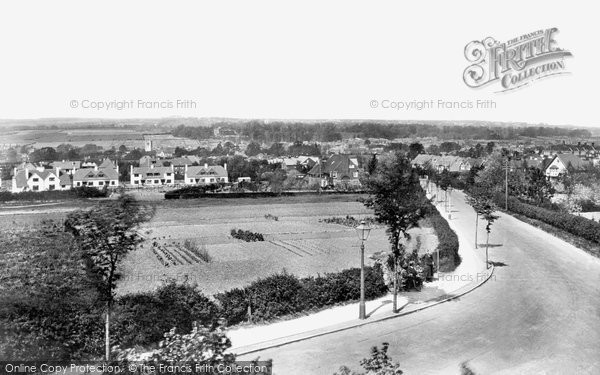 Photo of Farnham, From Ridgway Road 1921